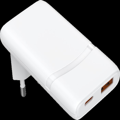 CARICA BATTERIE 65W 2 OUT USB A - USB C